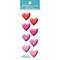 Jolee's Boutique Dimensional Repeat Stickers-Glitter Hearts